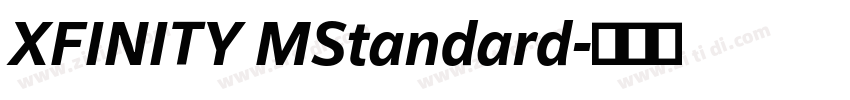XFINITY MStandard字体转换